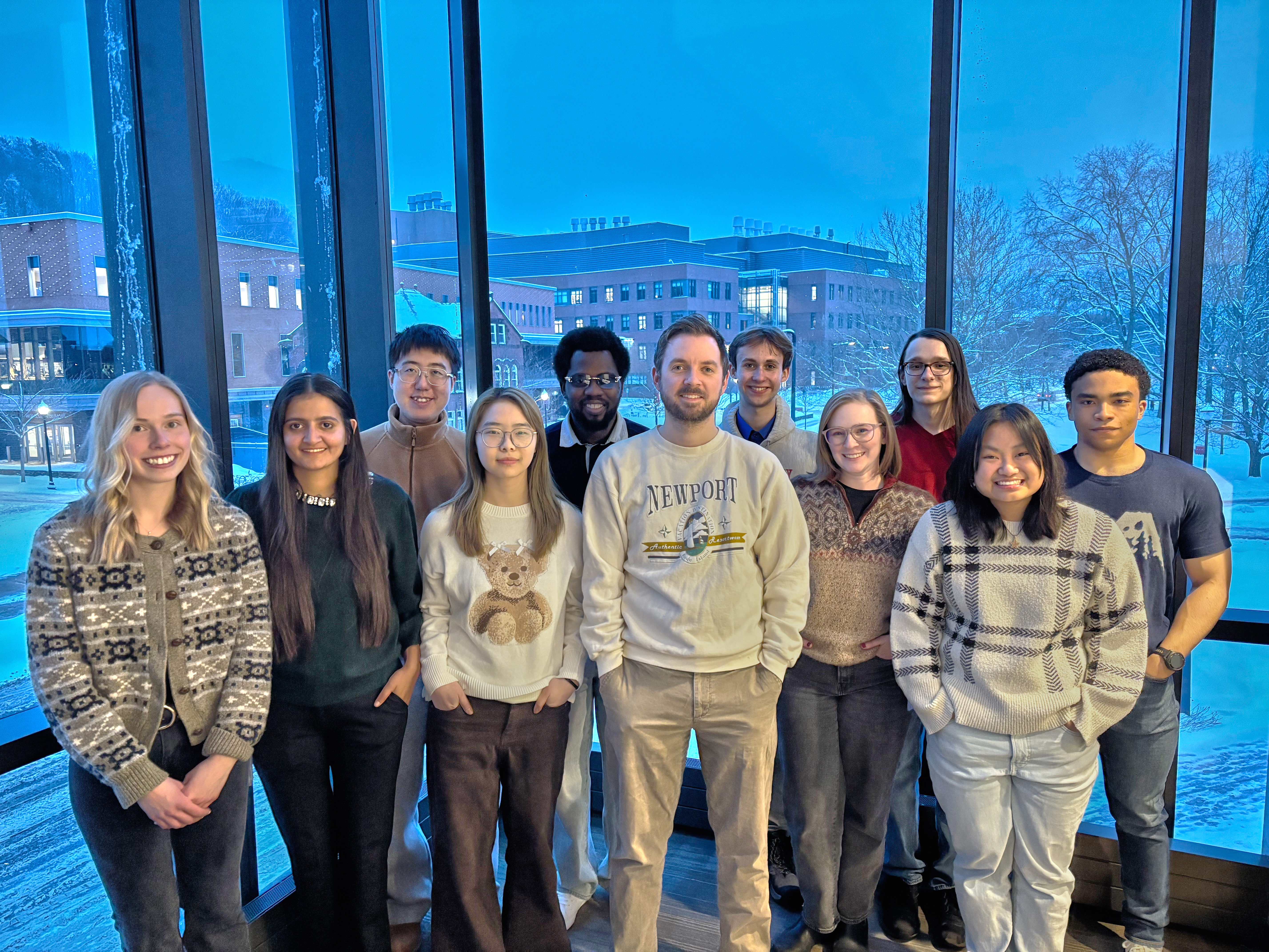 Walsh Lab group photo, March 2026
